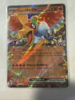 Ethan's Ho-Oh ex 039/182 Sv10: Destined Rivals Holo Pokemon TCG - NM - Image 1