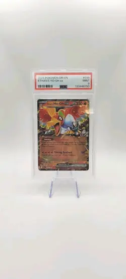 Pokemon TCG: Ethan's Ho-oh EX 039/182- PSA 9- Destined Rivals Holo MINT - Image 2