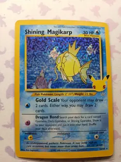 2021 Pokemon SWSH Celebrations Shining Magikarp Classic Collection #66/64 - Image 4