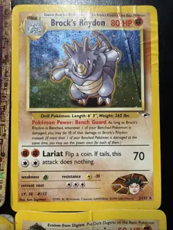 Pokemon TCG 2000 Ancient Mew Holo Rare Wotc Damaged Lot Of 6 All Holo All Rare - Image 5
