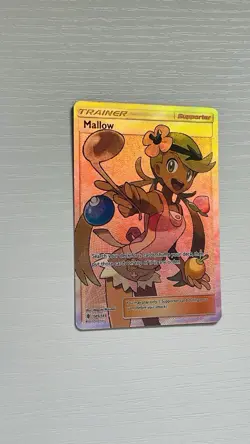 Pokemon Card Mallow (Full Art) Ultra Rare SM - Guardians Rising 145/145 NM - Image 2