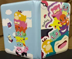 Pokemon Snorlax and Friends Unofficial Binder 9 Pocket NEW ZIPPERED 360 slot - Image 4