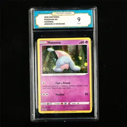 TQG 9 MINT 2020 Pokemon ENG Hatenna SWSH040 Promo - Image 1
