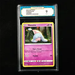 TQG 9 MINT 2020 Pokemon ENG Hatenna SWSH040 Promo - Image 2