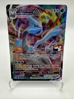 049/196 Kyurem VMAX Prize Pack Pokemon TCG League Play Stamped Lost Origin - Image 1
