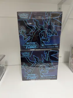 NEW(2X) Phantasmal Flames Pokemon Center Elite Trainer Box ETB Set of 2 - Sealed - Image 1