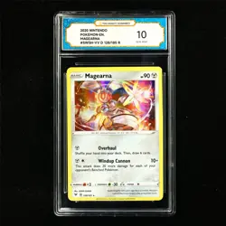 TQG 10 GEM MINT 2020 Pokemon ENG Magearna 128/185 R - Image 2