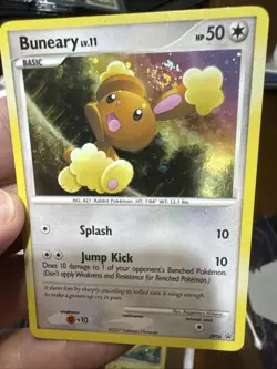Buneary DP06 Diamond and Pearl Holo Black Star Promo Pokemon - Image 3