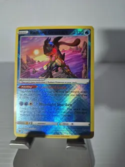 2022 Pokemon Astral Radiance Radiant Greninja #046/189 - Image 1