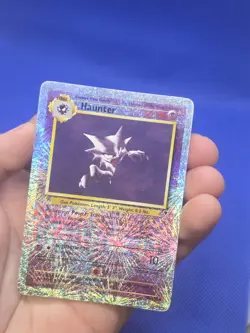 VTG WOTC Pokemon Legendary Collection Haunter 46/110 Firework Reverse Holo DMG - Image 2