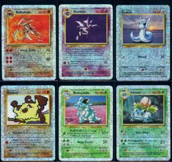 Pokemon LEGENDARY COLLECTION - 6 Reverse Holo Cards Bundle - Mixed Conditions - Image 1