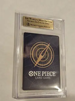 Beckett Gem Mint 9.5: Portgas.D.Ace (SP) ST13-011 Legacy of the Master Foil - Image 5