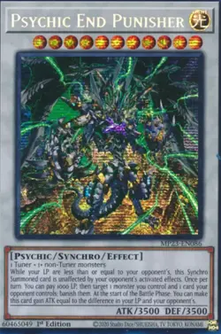Psychic End Punisher MP23-EN086 1st Prismatic Secret Rare NM Yu-Gi-Oh! DNA GAMES - Image 1