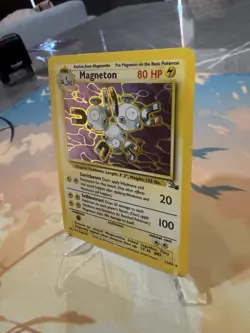 Pokemon TCG Cards Magneton 11/62 Fossil Holo Rare Wotc - Image 2