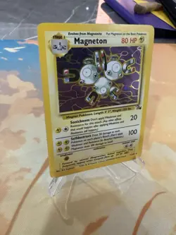 Pokemon TCG Cards Magneton 11/62 Fossil Holo Rare Wotc - Image 3