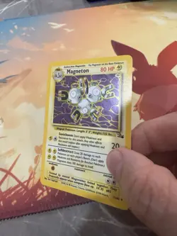 Pokemon TCG Cards Magneton 11/62 Fossil Holo Rare Wotc - Image 4