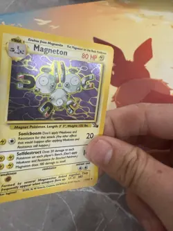 Pokemon TCG Cards Magneton 11/62 Fossil Holo Rare Wotc - Image 5
