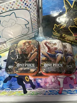 ONE PIECE CARD GAME - TIN PACK SET VOL. 2 (TS-02, OP13) x 5 READY TO SHIP - Image 3