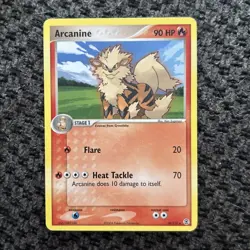 2004 Pokemon EX Arcanine FireRed LeafGreen PSA 10 #18 Near Mint Condition - Image 1