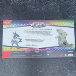 LOT OF 2 Pokemon Prismatic Lucario Ex Tyranitar Ex Premium Collection Sams Club - Image 3