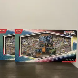 LOT OF 2 Pokemon Prismatic Lucario Ex Tyranitar Ex Premium Collection Sams Club - Image 2