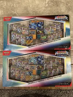 Pokemon Prismatic Lucario Ex Tyranitar Ex Premium Collection Lot of 2 Sams Club - Image 1