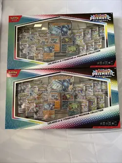 Pokemon Prismatic Lucario Ex Tyranitar Ex Premium Collection Lot of 2 Sams Club - Image 1
