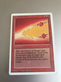 Fork - Revised Edition (3ED) - LP - MTG *Combined Shipping - Image 2