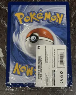IN HAND | Pikachu At The Museum Natural History Museum Jumbo Pokemon Promo Card - Image 3