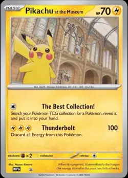 Pikachu At The Museum Jumbo Pokemon Card Perfect Condition FAST DISPATCH IN HAND - Image 1