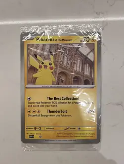 Pikachu At The Museum Jumbo Pokemon Card Perfect Condition FAST DISPATCH IN HAND - Image 1