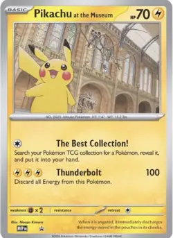 Pikachu At The Museum Jumbo Pokemon Card Perfect Condition FAST DISPATCH IN HAND - Image 3