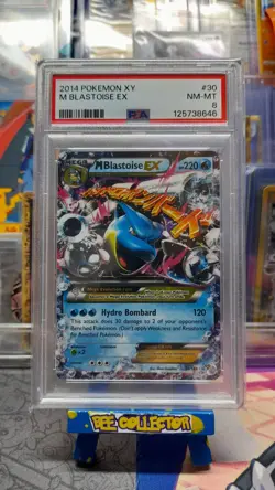 Pokemon tcg M Blastoise EX PSA 8 #22/108 XY evolutions 2014 Near Mint MINT - Image 1