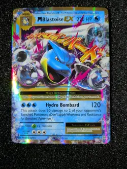 M Blastoise EX -NM- 22/108 XY Evolutions Pokemon TCG - Image 1