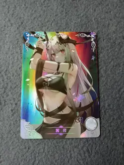 Mudrock Arknights NS-2M08SR-11 Goddess Story WAIFU ANIME CARD - Image 1