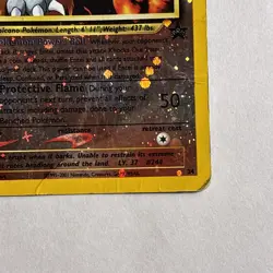 Pokemon Card - Entei #34 Black Star WOTC Movie Promo Reverse Holo - DAMAGED - Image 3