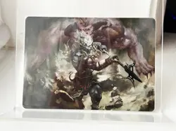 Kimahri, Valiant Guardian (Art Series) Card FIN Magic MtG Final Fantasy FFX - Image 1