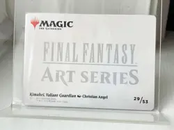 Kimahri, Valiant Guardian (Art Series) Card FIN Magic MtG Final Fantasy FFX - Image 2