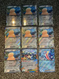Pokemon Oversize Jumbo lot of 9 Cards. Snorlax x7, Greninja & Kangaskhan - Image 1