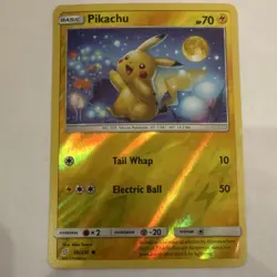 Pokemon Pikachu 56/236 Sm-Unified Minds Basic Reverse Holo English Card - Image 1