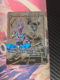 Beerus Energy Marker Gold E01-06 Dragon Ball Super Card Game Fusion World - Image 1