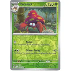 Parasect - Reverse Holo - Journey Together - Pokemon Trading Card Game - 005/159 - Image 1