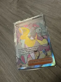 Pokemon Iono 254/193 SV02 Paldea Evolved Ultra Rare Full Art Trainer Holo - Image 2