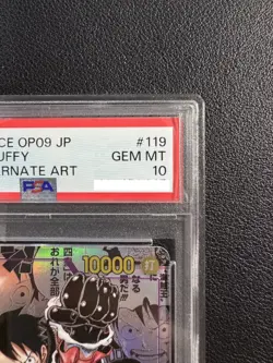 PSA 10 Luffy OP09-119 Manga Alt Art Emperors in the New World ONE PIECE Japanese - Image 4