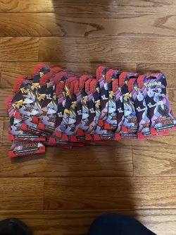 Pokemon TCG Destined Rivals Sleeved Booster Pack x10 Packs - Image 1