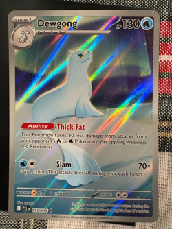 Pokemon TCG Mega Evolution Phantasmal Flames - Dewgong 097/094 Illustration Rare - Image 1