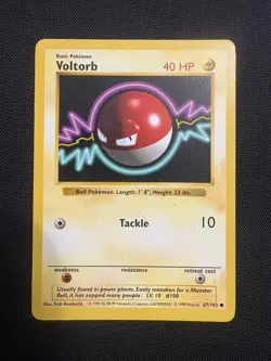 Pokemon Base Set Shadowless Lot Caterpie, Voltorb, Growlithe, Squirtle, Starmie - Image 5