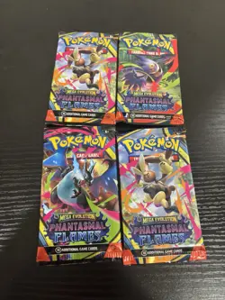 Pokemon TCG:Mega Evolution & Phantasmal Flames Booster Pack Lot 6 Sealed Packs🔥 - Image 4
