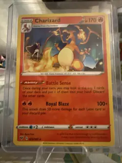 Pokemon TCG Vivid Voltage Charizard 25/185 Rare Card Mint Condition Pack Fresh - Image 1