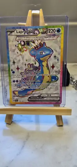 Pokemon TCG - Lapras Ex #158/142 - Stellar Crown - Ultra Rare - NM/M - Image 1